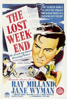 失去的周末(1945)海报